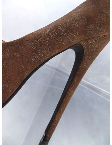 Via Giulia Original High Heels Platform Pumps Brown