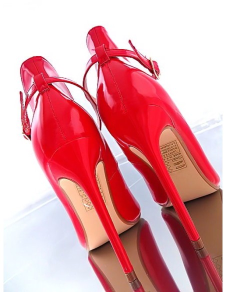 GoGo Original Stiletto High Heels Designer Pumps Red