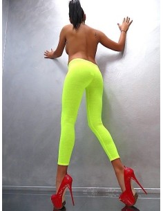 Karina Moda Original Made in Italy Best Fit Leggings Lemon