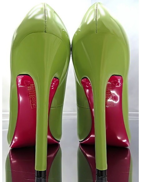 Diamantique Original High Heels Classic Pumps Green 35