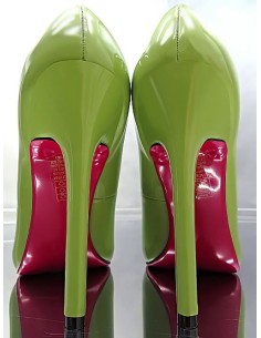 Diamantique Original High Heels Classic Pumps Green 36