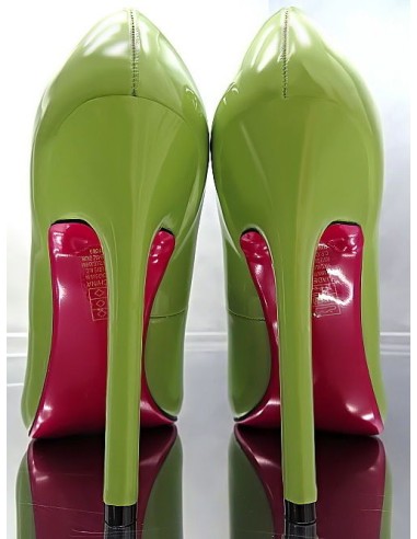 Diamantique Original High Heels Classic Pumps Green 36