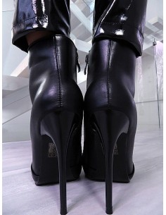 Bellamica Original High Heels Pointy Boots Black 38