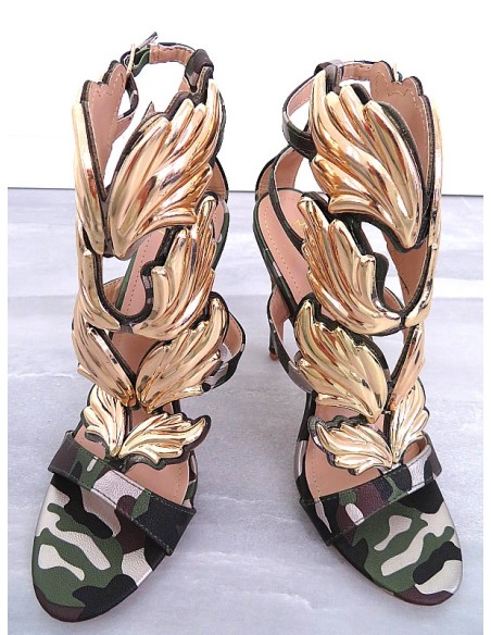 Sergio Todzi Original Iconic Coline Wings High Heels Sandals 40