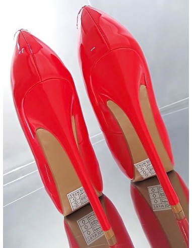 Mimoda Original High Heels Platform Pumps Red 36