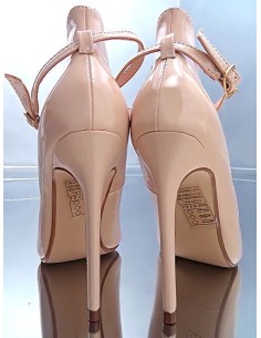 GoGo Original Stiletto High Heels Designer Pumps Beige 35