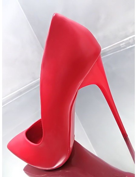 Fiori & Spine Original High Heels Designer Classic Pumps Red 40