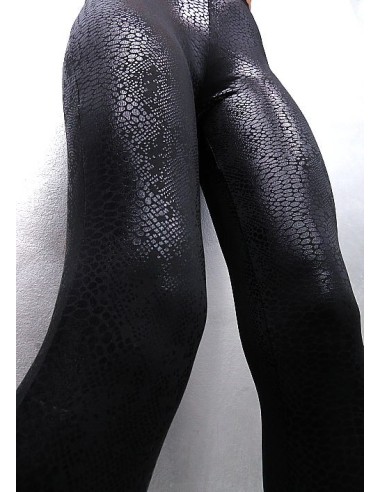 Vince Otto Original Designer Stretch Leggings Python Black S