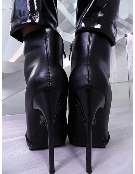 Bellamica Original High Heels Pointy Boots Black